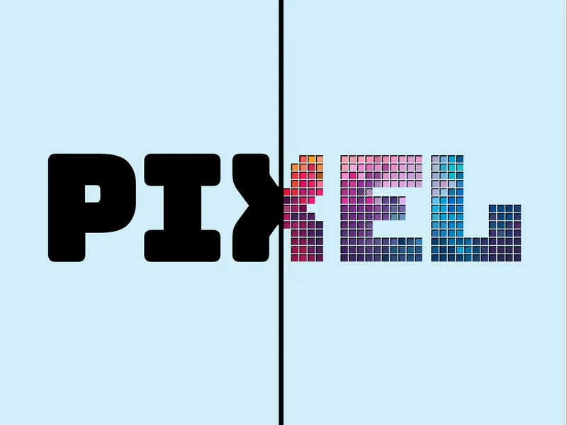 FontPixel example design